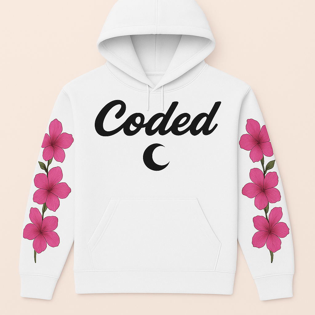 COD€D HOODIE (ALOHA V3)